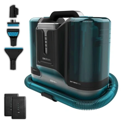 Afbeelding van Cecotec Conga Carpet&amp;Spot Clean Infinity draadloze tapijt stofzuiger, 150 W, 2 verwisselbare batterijen, gebruiksduur 60 minuten, watersproeier en raamaccessoires