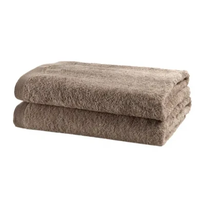 Afbeelding van Casilin Como Badhanddoeken 70 x 140cm Bruin 2 Stuks