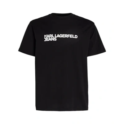 Afbeelding van Karl Lagerfeld Jeans Regular TEE Tshirt print, Heren, Maat: XS, Black