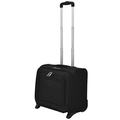 Afbeelding van vidaXL Pilotentrolley Zwart Pilotenkoffer Trolley Koffer Bagage Reisbagage