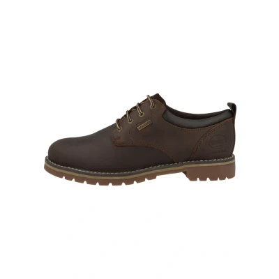 Afbeelding van Dockers by Gerli Sportieve veterschoenen cafe, Heren, Maat: 50, Cafe Leer