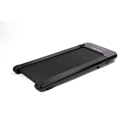 Afbeelding van TechFit Wp 500 Elektrische loopband voor thuis, 2 pk maximaal motorvermogen, 6 vooraf ingestelde programma&#039;s met 16 maximumsnelheden 7 km/u, lcd display, zwart, eenheidsmaat