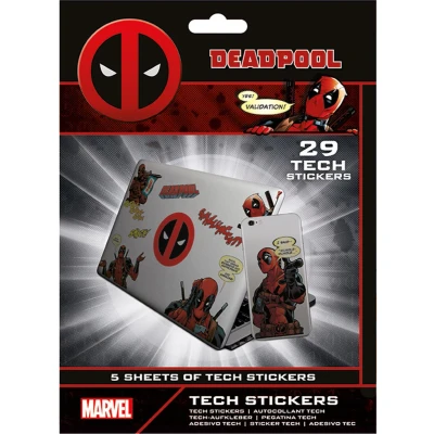 Afbeelding van Deadpool Tech Stickers