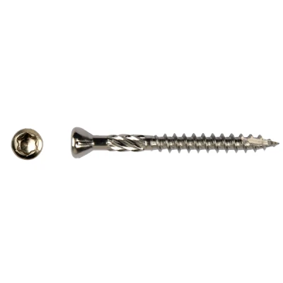 Afbeelding van Hardhoutschroef torx met boorpunt 5.0x60mm RVS (200 stuks)