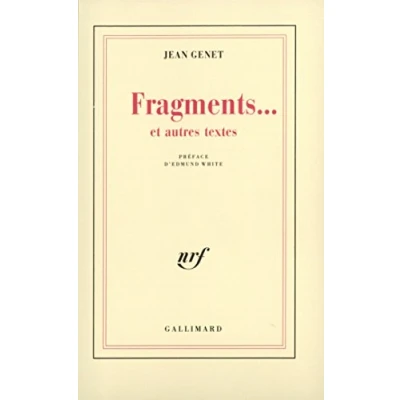Afbeelding van Fragments...et autres textes