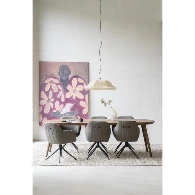 Afbeelding van Eleonora Eettafel Elijah 260x100 cm bruin Hout