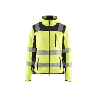 Afbeelding van Blaklader Dames High Vis gebreid vest 4967 2120 Geel/Zwart XS