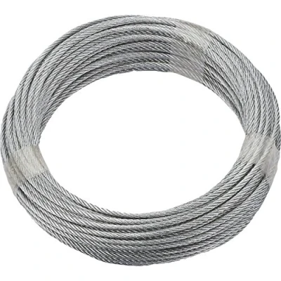 Afbeelding van Ruck Zuck 190382 staalkabel verzinkt 4 mm lengte 20 m 6x7 strengen