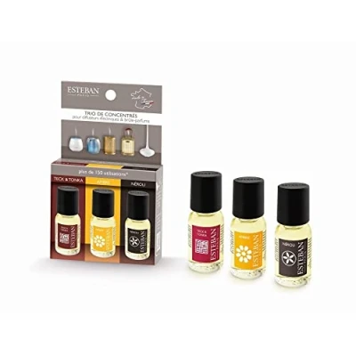 Afbeelding van Esteban Classic geurolie set Teck &amp; Tonka / Ambre Neroli