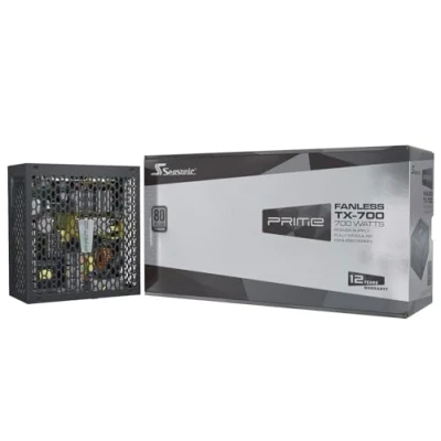 Afbeelding van Seasonic PRIME FANLESS TX 700 700W PC voeding, zwart, 4x PCIe