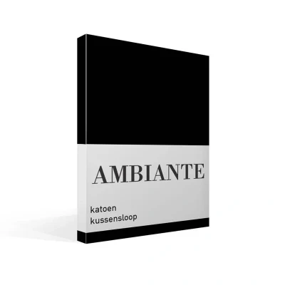 Afbeelding van Ambiante Kussensloop 60x70 cm Black