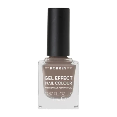 Afbeelding van Korres Geleffekt Nagellack Nagellak, Dames, Maat: 11 ml, Stone grey 95