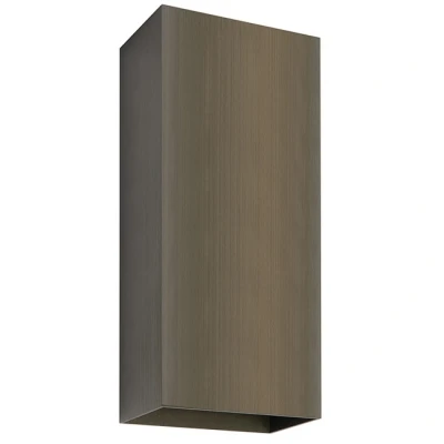 Afbeelding van Moderne Design Wandlamp 2 Lichts Brons Eros
