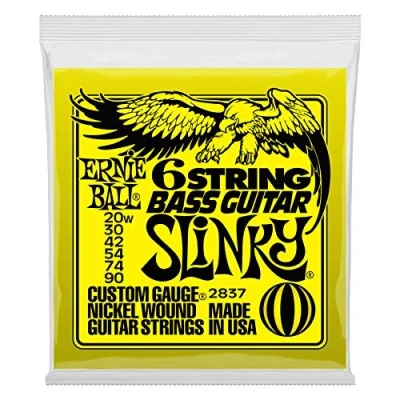 Afbeelding van Ernie Ball 2837 6 String Slinky Bass Guitar Small End