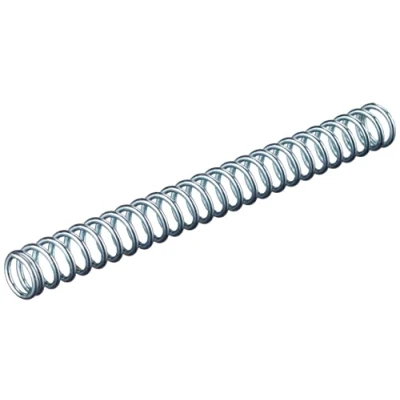 Afbeelding van Chapuis RSC8 set van 6 drukveren verzinkt staal indicatieve werkbelasting 4 kg diameter mm lengte 60 mm, grijs, stuks, zilver