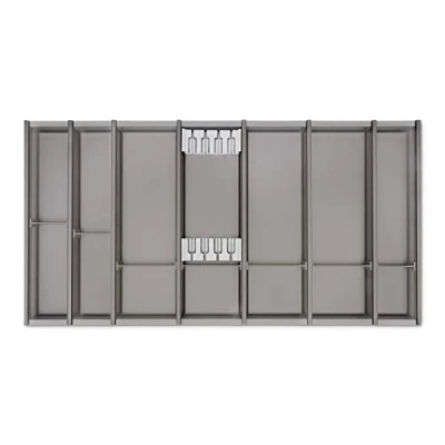 Afbeelding van Bestekbak Cuisio grafietgrijs voor corpusbreedte: 1000 mm/breedte (binnen): 920 926 mm/diepte (binnen) 473 mm/hoogte 55 mm