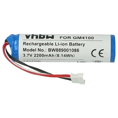 Afbeelding van vhbw Batterij compatibel met Datalogic Gryphon GBT4100 BK, HC, GM4100, GBT4100, GM4100 BK 910 POS codescanner (2200 mAh, 3,7 V, Li Ion)