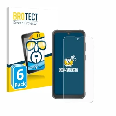 Afbeelding van BROTECT Screenprotector voor Blackview BV5200 Pro Folie Beschermfolie transparant (6 Stuks)