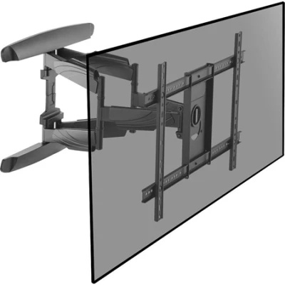 Afbeelding van Cavus Wme105 Full Motion Double Tv Muurbeugel Zwart
