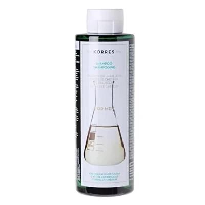 Afbeelding van Korres Cystine &amp; Minerals Shampoo FOR HAIR LOSS Shampoo, Heren, Maat: 250 ml,