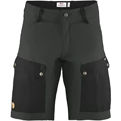 Afbeelding van Fjällräven Keb Shorts M met twee zakken, heren, grijs (Black/Stone Grey), 56
