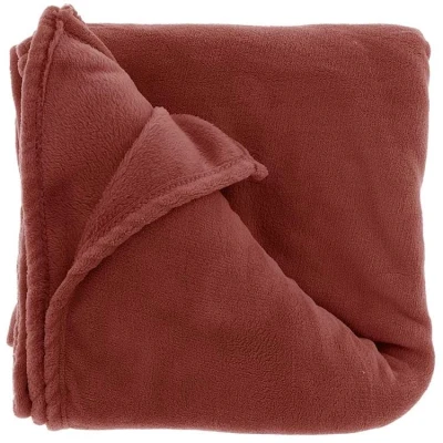 Afbeelding van Unique Living Plaid Claudi Marsala 130x160cm