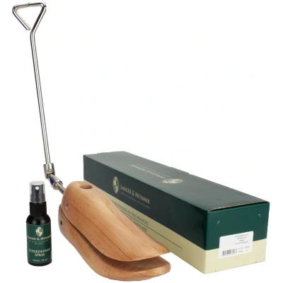 Afbeelding van Schoenspanner en laarsstretcher Beukenhout Inclusief leerrekspray
