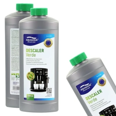 Afbeelding van Aqualogis Ontkalker voor koffiemachine, harde kalkverwijderaar en reiniging ontkalking 1000 ml 10 toepassingen per fles