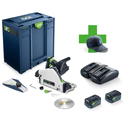 Afbeelding van Festool TSC 55 KEBI Plus Accu Invlacirkelzaagmachine XL100Y Limited Edition 2x BP 18 5,0Ah Accu&quot;;s 578226