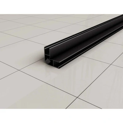 Afbeelding van Wiesbaden set magneetstrip 8mm voor Skyline cabine zwart