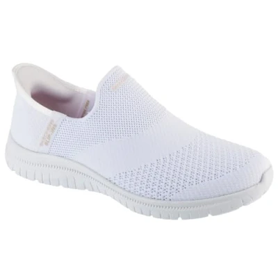 Afbeelding van Skechers Slip ins: Virtue Sleek, Vrouwen, Wit, Sneakers, maat: 36,5