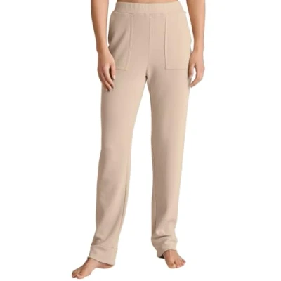 Afbeelding van Calida Lounge COSY Pyjamabroek, Dames, Maat: 48/50, Dune beige