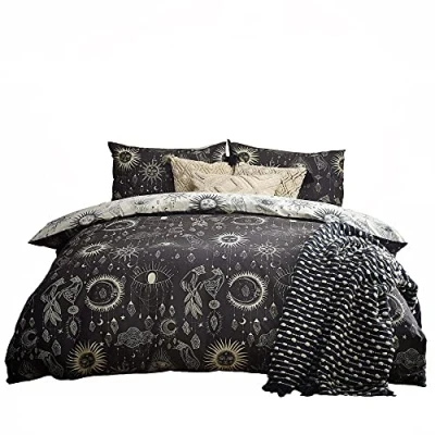 Afbeelding van furn. Constellation Eenpersoons Dekbedovertrekset, Katoen, Polyester, Multi, 2 stuks