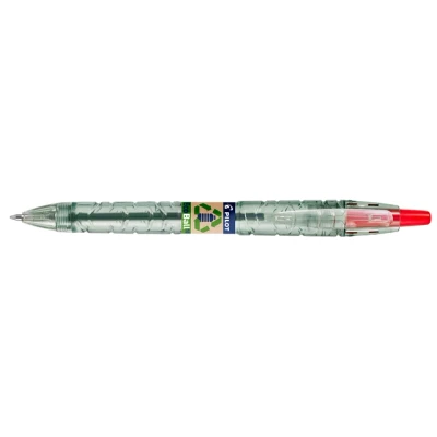 Afbeelding van Pilot Ecoball Balpen B2p Begreen Medium, Rood