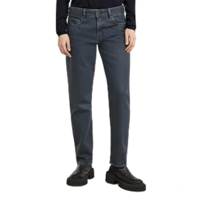 Afbeelding van G STAR KATE Straight leg jeans, Dames, Maat: 27x30, Worn in night ocean gd cobler