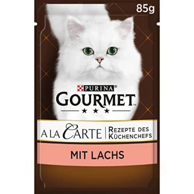 Afbeelding van PURINA GOURMET A Lachs und Gemüse 26er Pack (26 x 85 g)