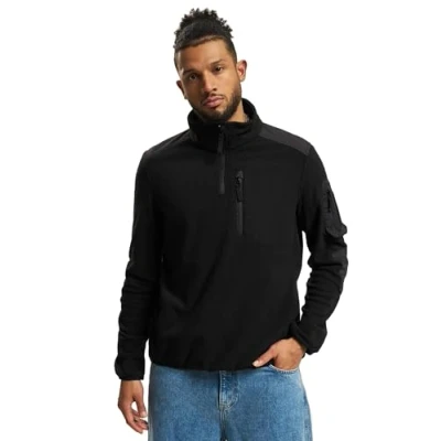 Afbeelding van Brandit Troyer Ripstop Fleecejas, Heren, Maat: 6XL, Black