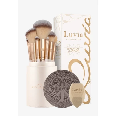 Afbeelding van Luvia Cosmetics Prime Vegan champagne Kwastenset Macadamia champagne, Dames, Maat: One Size,