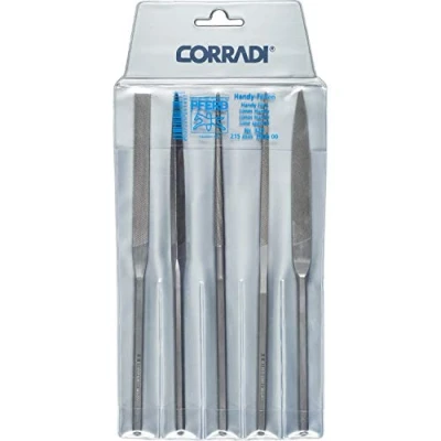 Afbeelding van PFERD 19503201 CORRADI naaldvijlenset Zwitserse kap 00 Lengte 215 mm 1 stuk(s)