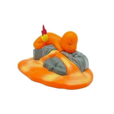 Afbeelding van Teknofun Officiële POKEMON licentie Lichtgevende scène Charmander Light Figure USB C voor verzameling kinderen 811402