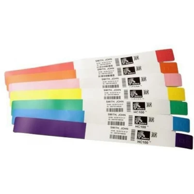Afbeelding van Zebra printeretiketten Z Band Splash