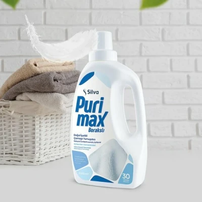 Afbeelding van Silva Purimax Wasverzachter 1500 ml Natuurlijke Zacht en Geurbeleving
