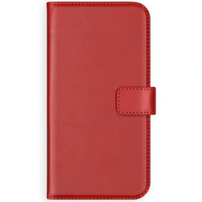 Afbeelding van Samsung Galaxy S20 Plus Hoesje Echt leder Selencia Bookcase Rood Telefoonhoesje
