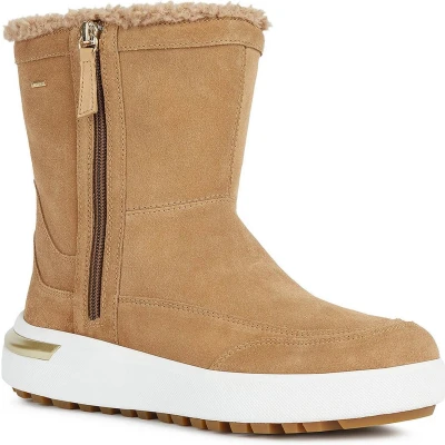 Afbeelding van Geox D Dalyla B ABX Enkellaarsjes voor dames, zand, 40 EU
