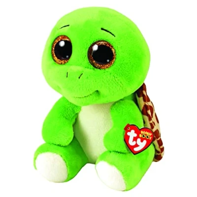 Afbeelding van Ty Beanie Boos Knuffel Schildpad Turbo 15 Cm