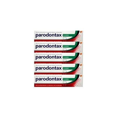 Afbeelding van 5x Parodontax Fluoride tandpasta vermindert bloedend tandvlees 75 ml NIEUW