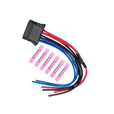 Afbeelding van MangWany Ventilatormotor weerstandsbedrading met aansluiting kabelboom reparatie 8200729298 voor Renault Megane Clio Scenic Twingo 10 polig