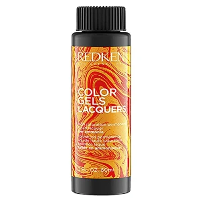 Afbeelding van Permanent Colour Redken Color Gel Lacquers 4RR lava (3 x 60 ml)