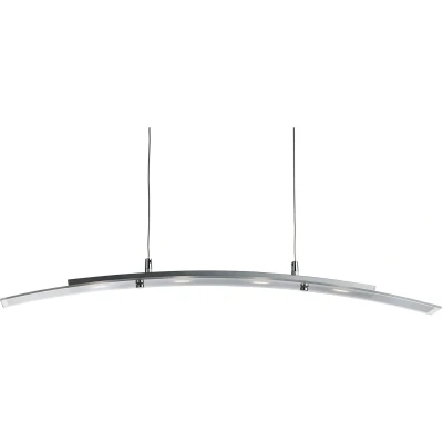 Afbeelding van Searchlight LED Bar Lights Hanglamp 80 X 8 150 Cm 20W Dimbare Incl. Zilver