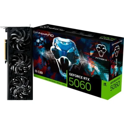 Afbeelding van Gainward GeForce RTX 5060 Python III NVIDIA 8 GB GDDR7